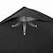 Modern Leisure Monterey 8ft Log Rack Cover, 96 in. L x 24 in. W x 42 in. H, Black 3034 - alternate 2